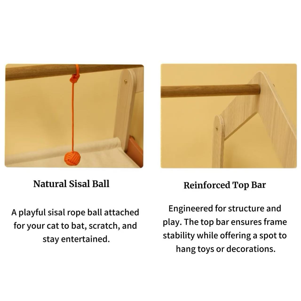 FurHugs RockNes – Minimalist Cat Rocking Lounge