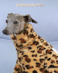 Leopard Luxe Fleece Jumpsuit