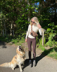 Corduroy Bumbag & Treat Pouch in ‘Chocolate’