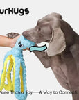 Squeaky Octopus Plush Dog Toy
