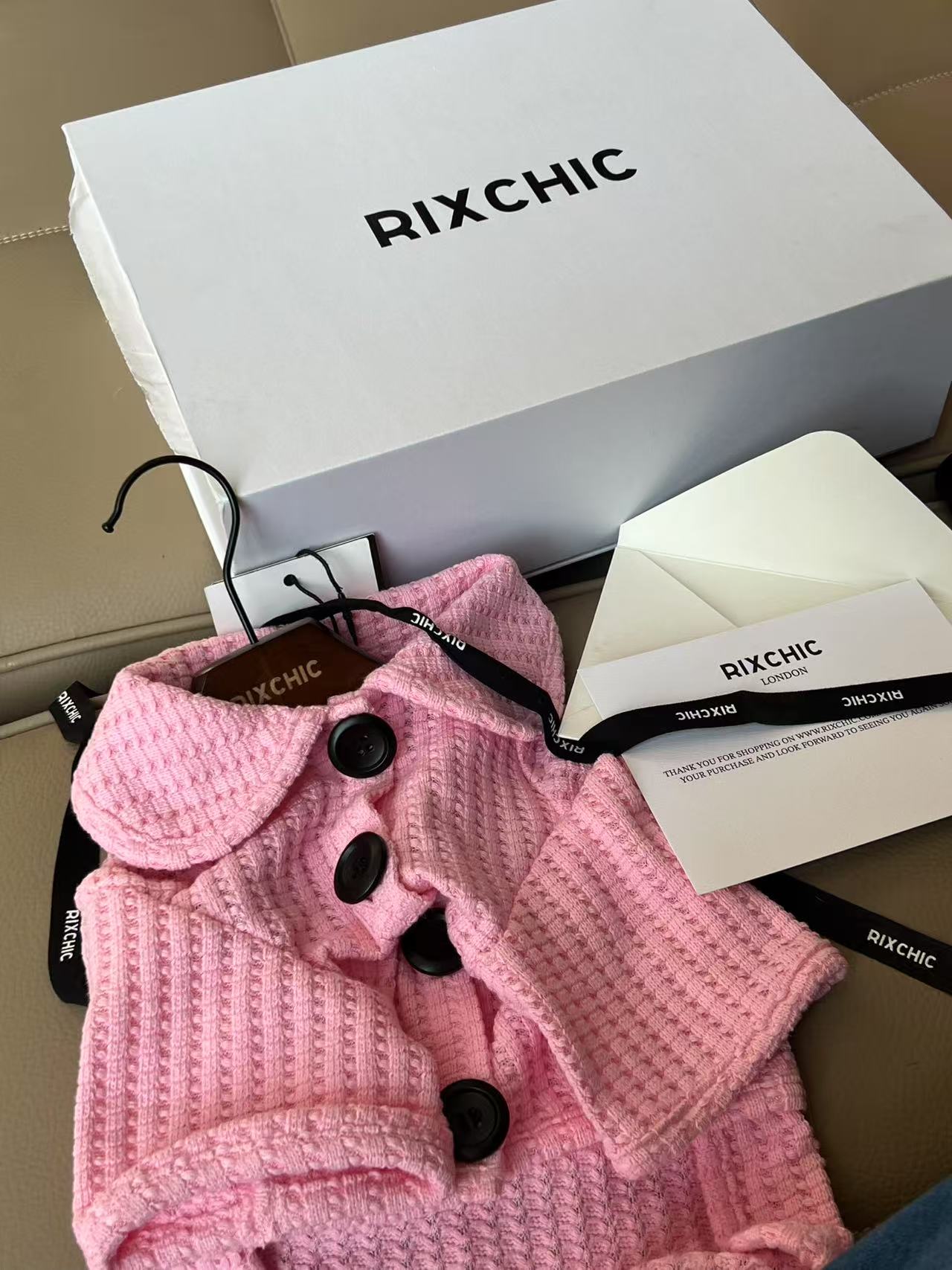 Rixchic Pink Sweater