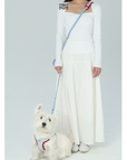 Chelsea Everyday Multi-functional Leash -- Blue Gingham