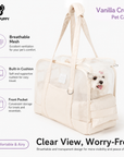 Breathable Summer Mesh Crossbody Pet Carrier Bag