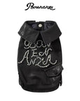 Signature Pearl Leather Jacket