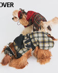 Classic Plaid Raincoat
