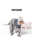 Marl Stripe Snuggle Pet Onesie