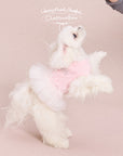 ChestnutBabe Ballerina Rhinestone Tutu Dress for Pets