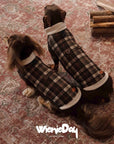 Fireside Vintage Plaid Cardigan Vest