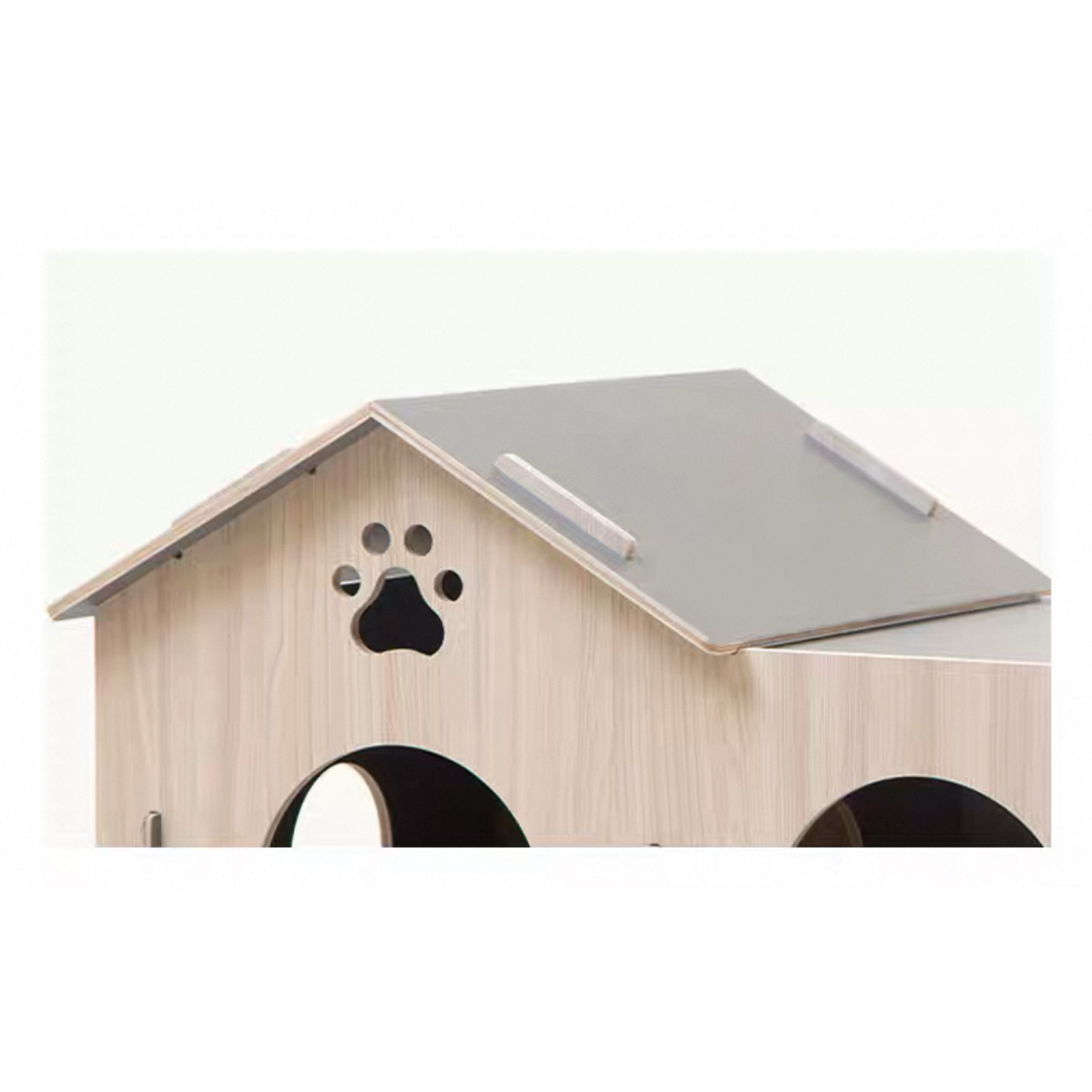 TwinNest Pet Cabin — A Double Den for Two Pets Who Love Their Own Space