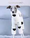 Dalmatian Cozy Fleece Jumpsuit