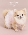 ChestnutBabe Ballerina Rhinestone Tutu Dress for Pets