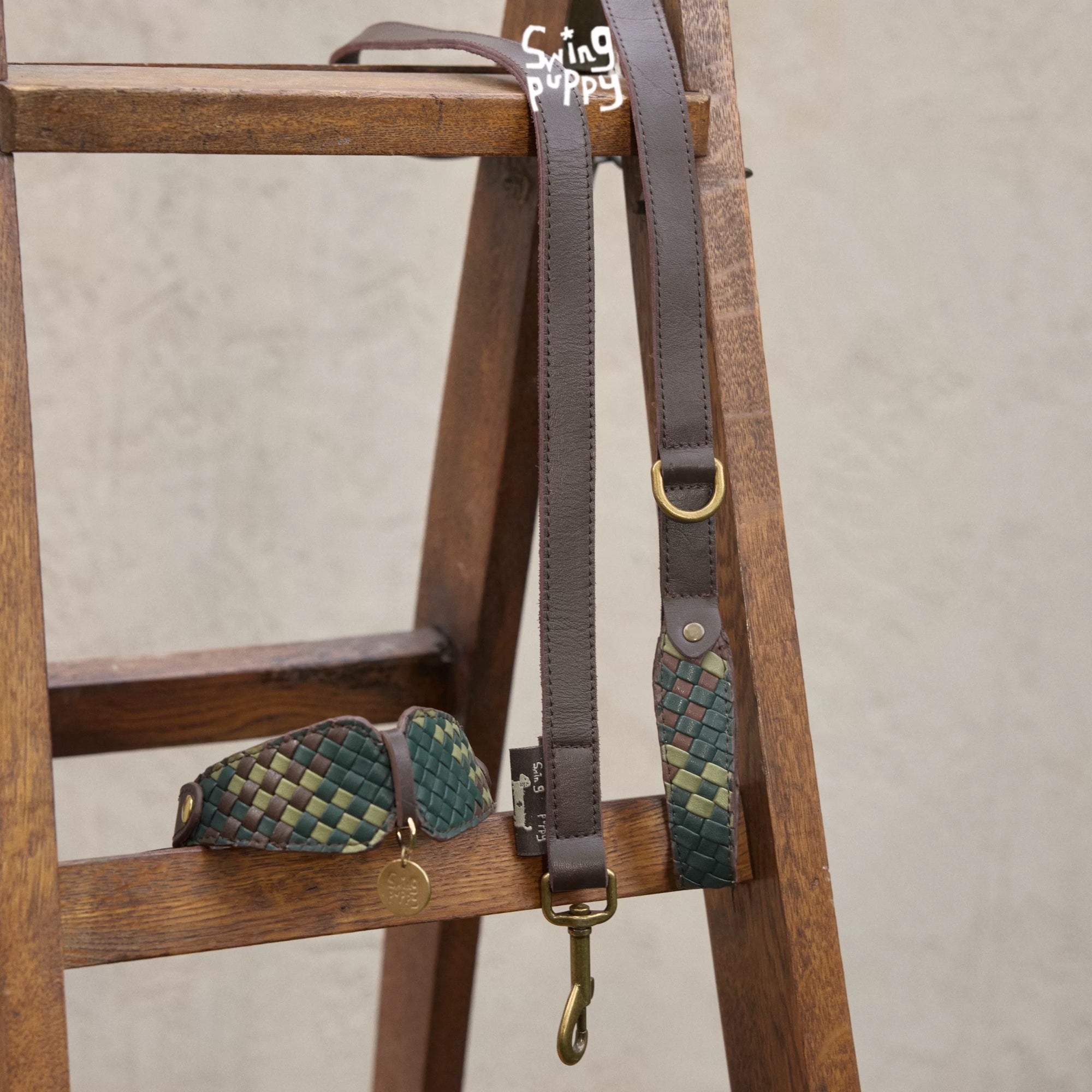 Nomadic Woven Collar and Leash Set