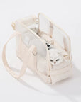 Breathable Summer Mesh Crossbody Pet Carrier Bag