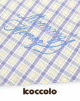 Plaid Love Bib