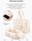 Breathable Summer Mesh Crossbody Pet Carrier Bag