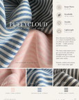 Marl Stripe Snuggle Pet Onesie