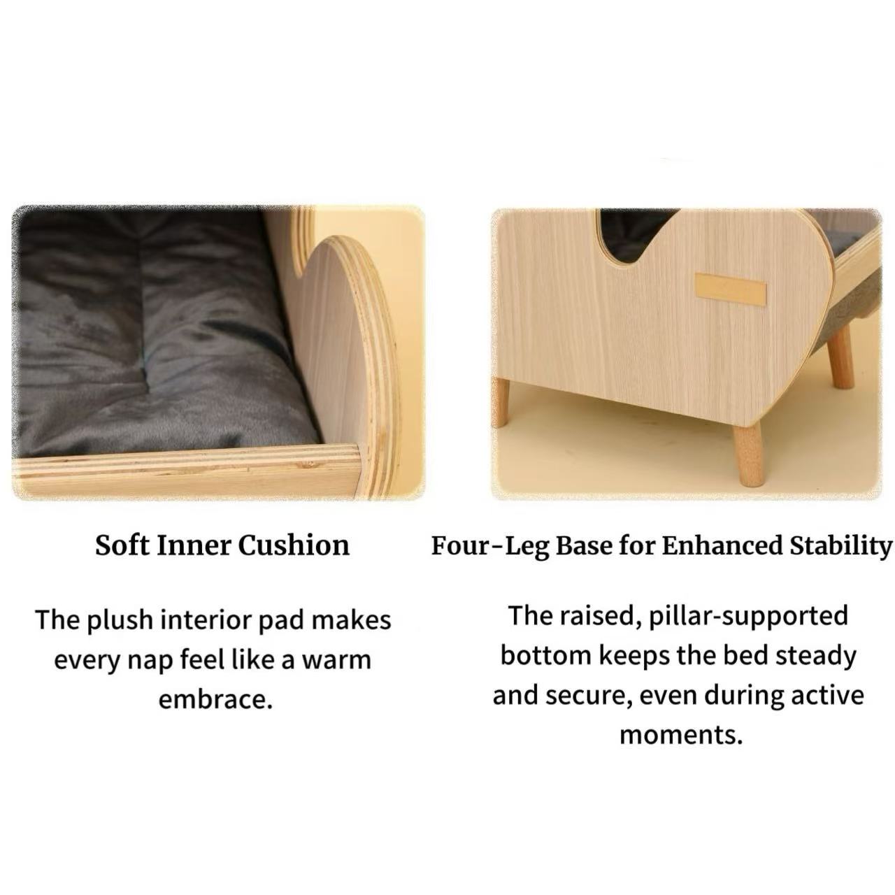 FurHugs PacPod – Cozy Retro-Inspired Cat & Dog Nest