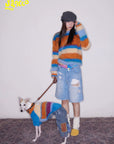 Snowday Candy-Stripe Matching Knit (PRE-ORDER)