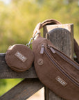 Corduroy Bumbag & Treat Pouch in ‘Chocolate’