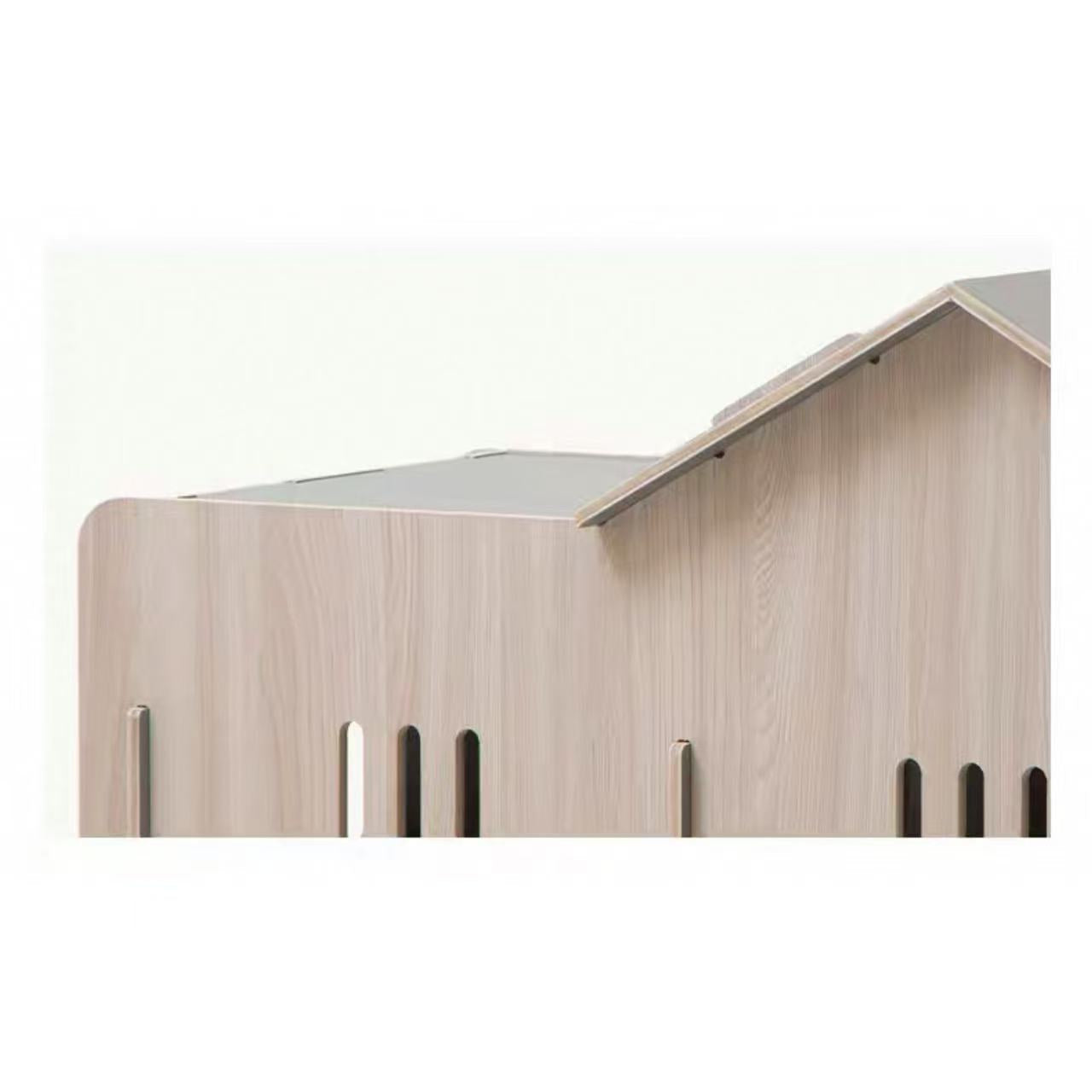 TwinNest Pet Cabin — A Double Den for Two Pets Who Love Their Own Space