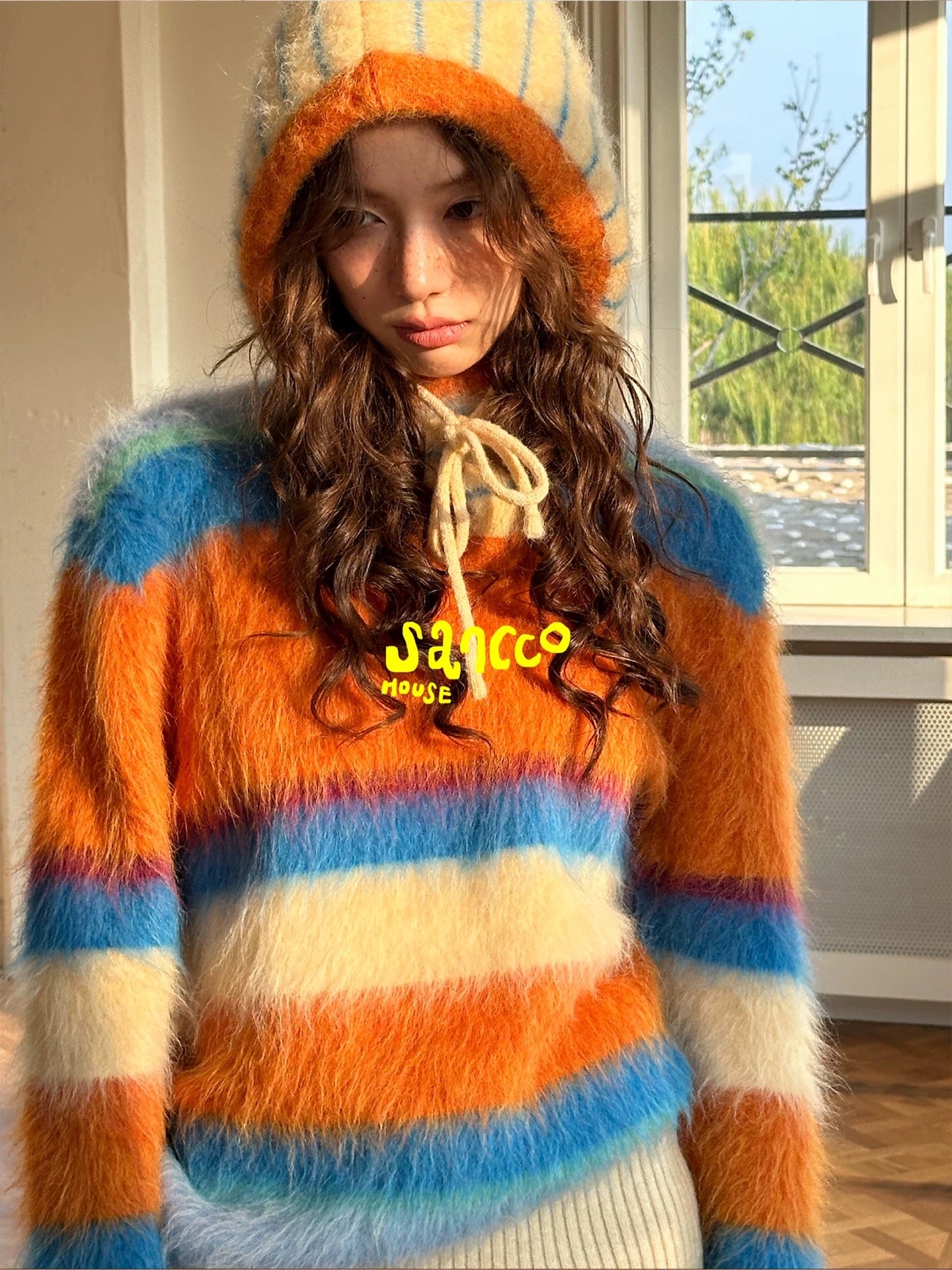 Snowday Candy-Stripe Matching Knit For You – Pawelier