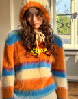 Snowday Candy-Stripe Matching Knit (PRE-ORDER)