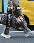 Dumpling Pet Carrier – Mocha Brown