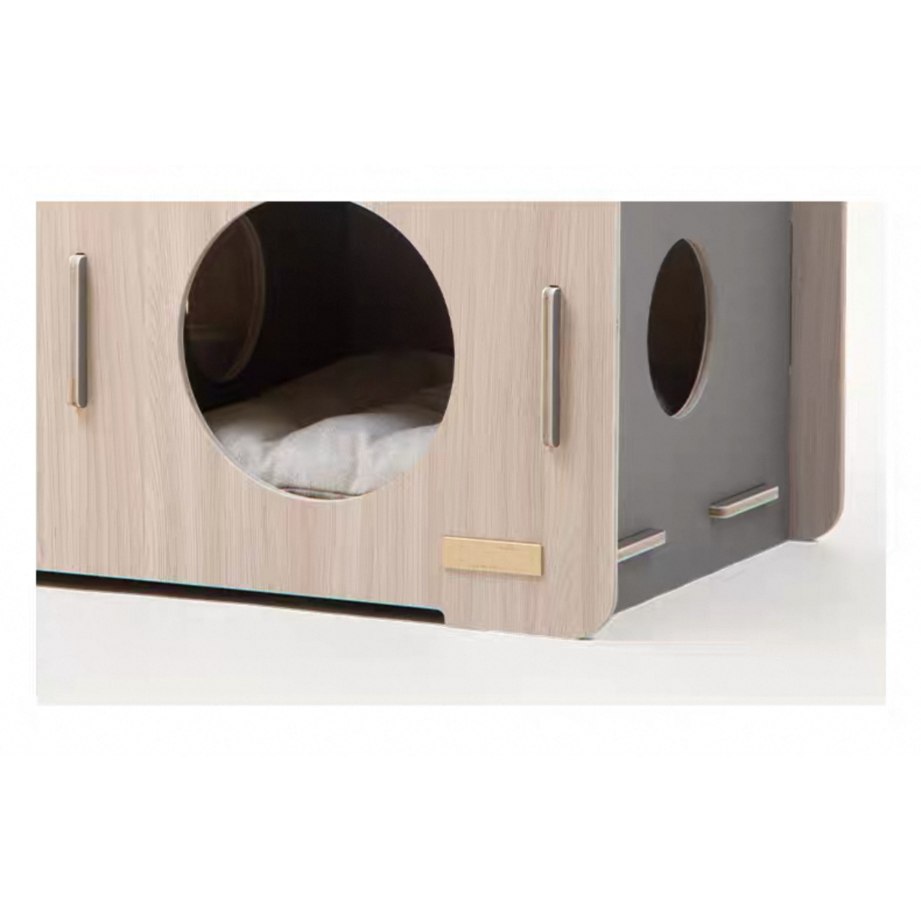 TwinNest Pet Cabin — A Double Den for Two Pets Who Love Their Own Space