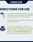 N'8 Pet Tear Stain Wipes