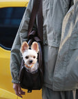 Dumpling Pet Carrier – Mocha Brown