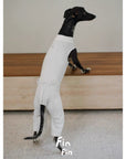 Vanilla Quilted Layering Trousers