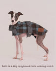 Sherlock Warm Plaid Jacket --Blue/Grey
