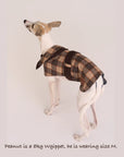 Sherlock Warm Plaid Jacket --Brown/Beige