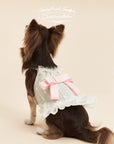 Butterfly Bow Suspender Dress for Pets