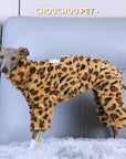 Leopard Luxe Fleece Jumpsuit
