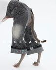 Crystal Gemstone Denim Jeans