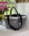 Ruffle Pet Carrier Tote
