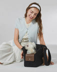 Doubaod Portable Breathable Pet Shoulder Carrier