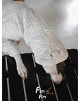Cloud Quilted Hooded Jumpsuit