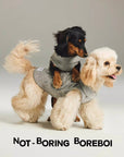 Embroidered Floral Tailored Pet Vest