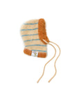 Snowday Candy-Stripe Knit Hat Matching Set