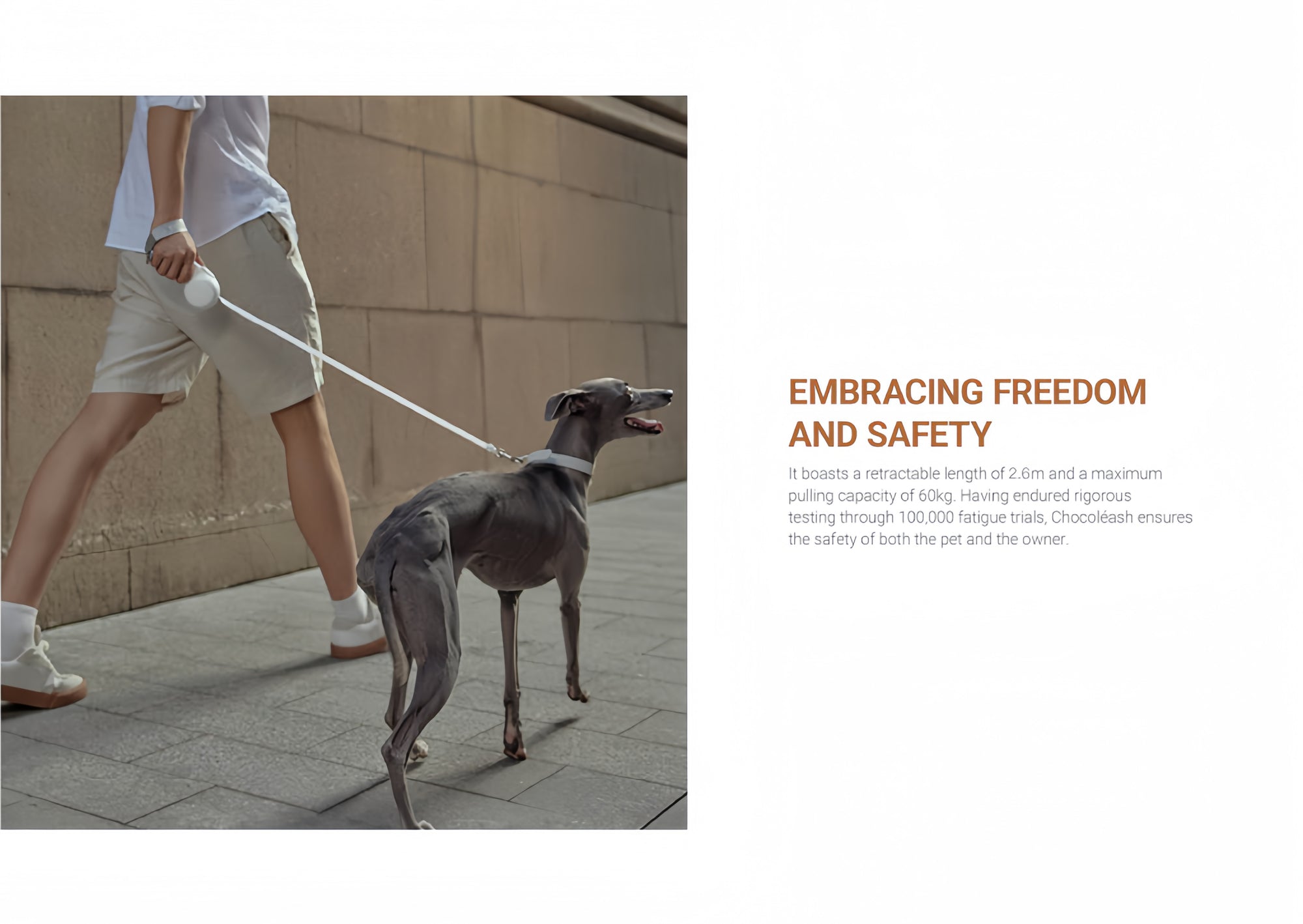 CHOCOLÉASH - LavenderGrip 3-in-1 Smart Leash (PRE ORDER)