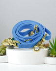 Wagged 4-in-1 Convertible Hands Free All Weatherproof Dog Leash | Sky Blue