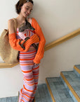 Malibu Sunset Stripe Top