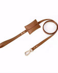 Adjustable Leather Dog Harness and Leash