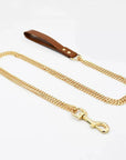 Dog Leash and Collar Set Heavy Duty Chain Pet Leash