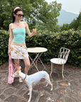 Petal Breeze Strapless Tube Top