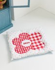 Polka Flower Cooling Pet Bed