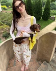 Petal Breeze Tie-Front Cardigan