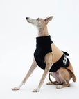 Houndstooth Elegance Fleece Coat